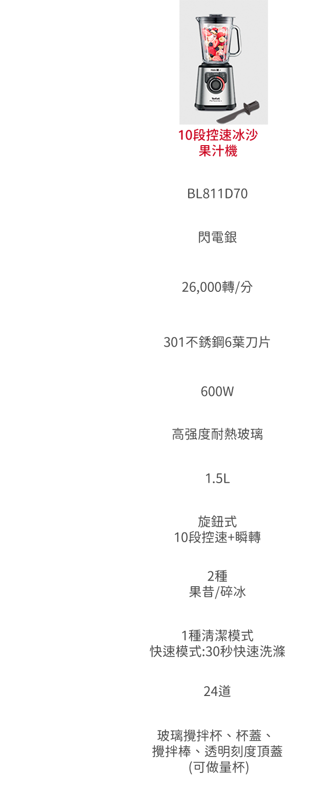 10段控速冰沙果汁機